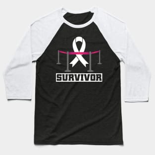 Cancer Survivor Baseball T-Shirt